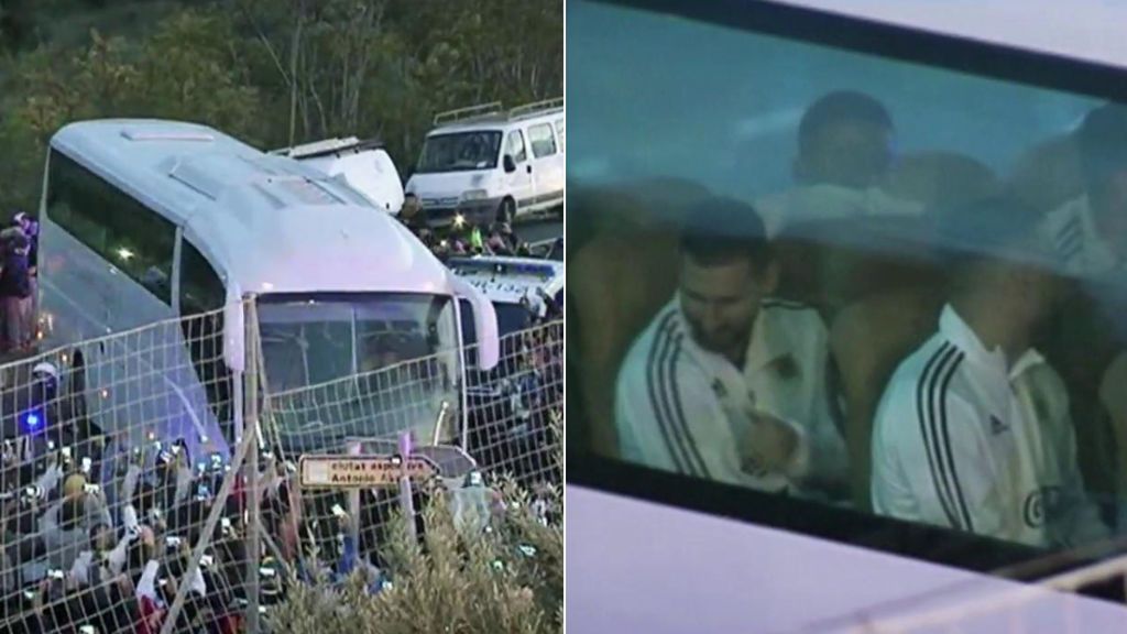 Locura con Messi en Mallorca