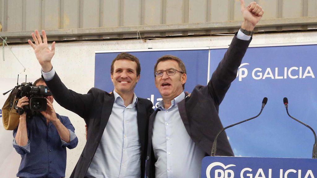 Feijóo le pidió a Casado "dar un paso" para evitar un gobierno de Sánchez con Iglesias Feijóo le pidió a Casado "dar un paso" para evitar un gobierno de Sánchez con Iglesias