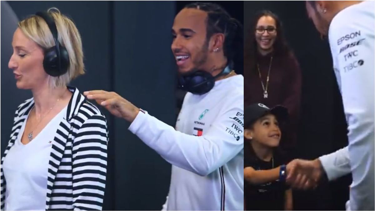 La sorpresa de Lewis Hamilton a los aficionados: "¿Puedes ser mi amigo?"