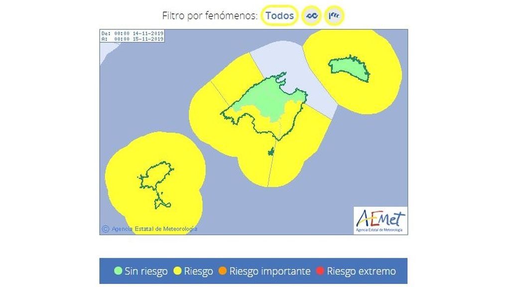 aviso situacion costera valeares