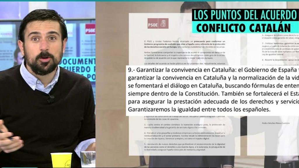 Ramón Espinar habla del pacto entre PSOE y Unidas Podemos