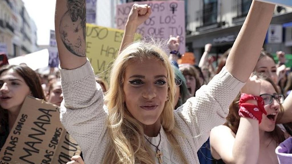 Acudía a las manifestaciones del 8-M