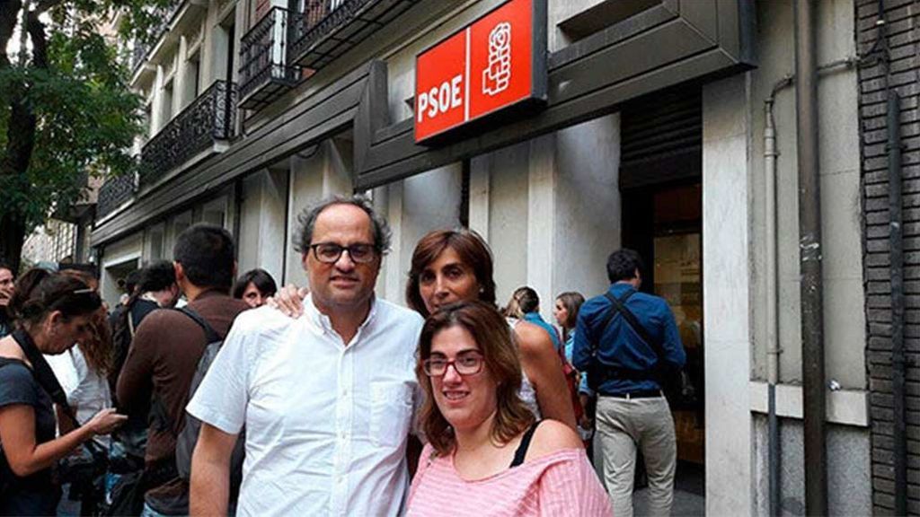 El coche de la hija de Torra, localizado por los Mossos en una acción de los CDR El coche de la hija de Torra, localizado por los Mossos en una acción de los CDR
