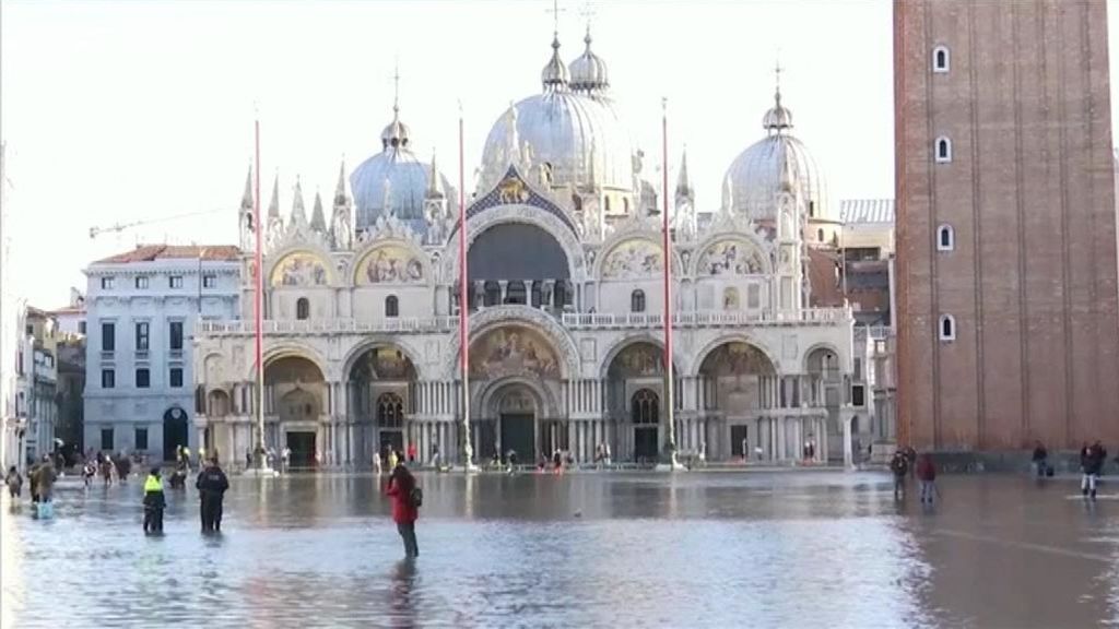 Las peores inundaciones del siglo en Venecia