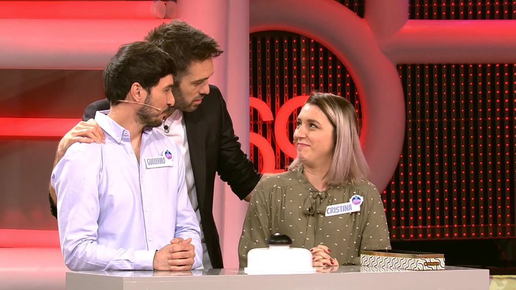 Cristina y Guillermo no consiguen adivinar la edad del desconocido y pierden todo el dinero en la ronda final