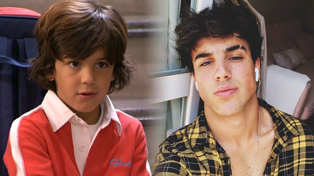 Óscar Casas apareció en 'Los Serrano' con solo siete años
