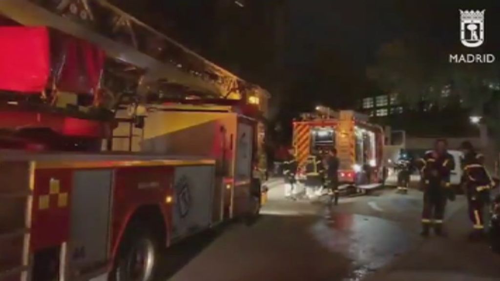 La explosión de una caldera provoca el caos en un edificio de Madrid