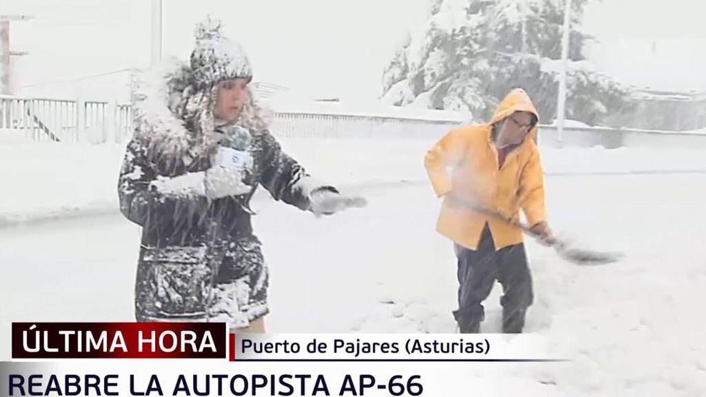 El temporal en Asturias, de primera mano