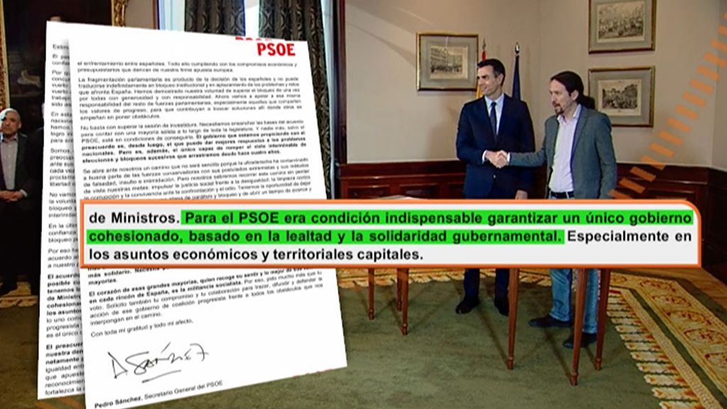 Sánchez pide a la militancia que apoye el acuerdo con Unidas Podemos que considera "imprescindible"