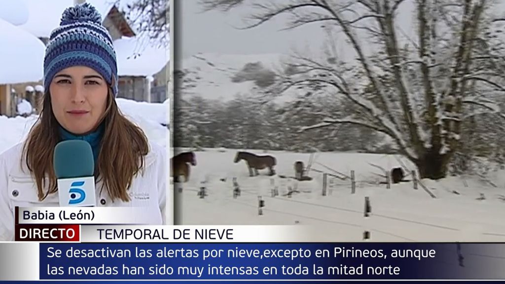 Se desactivan las alertas por nieve excepto en Pirineos