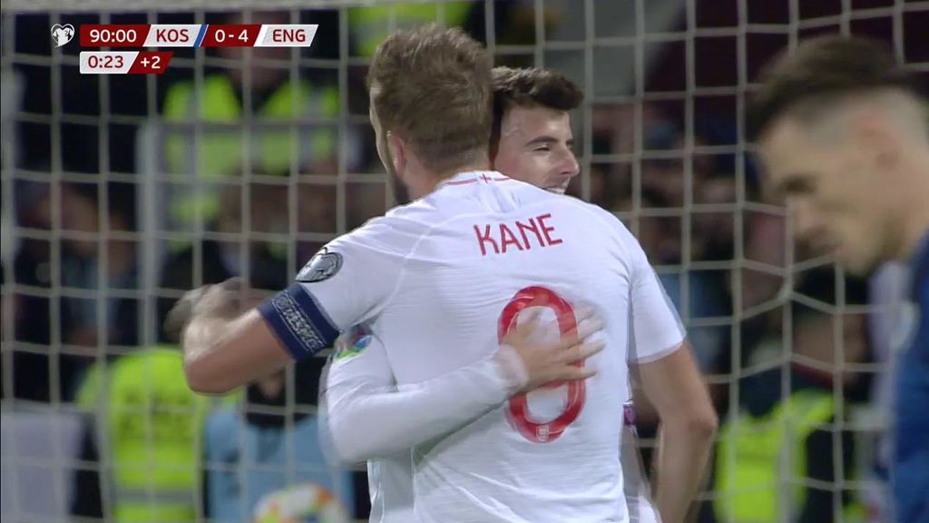 Mason cierra diez minutos perfectos de Inglaterra ante Kosovo (0-4)
