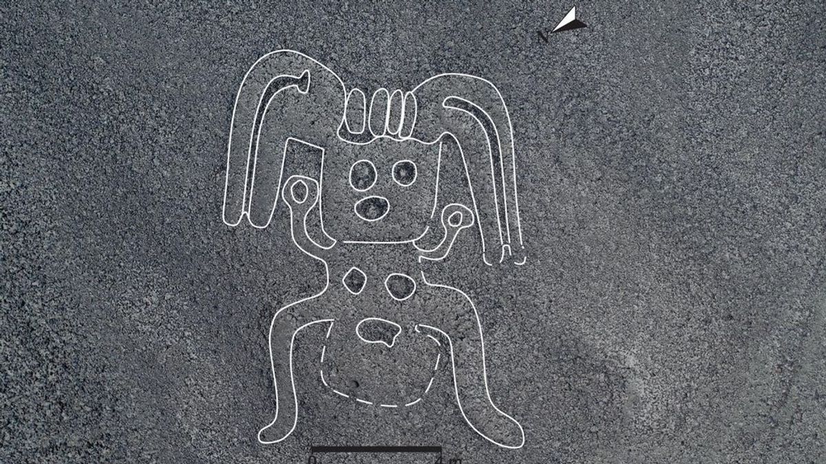 Descubiertas nuevas y misteriosas figuras humanoides  en las Líneas de Nazca (Perú)