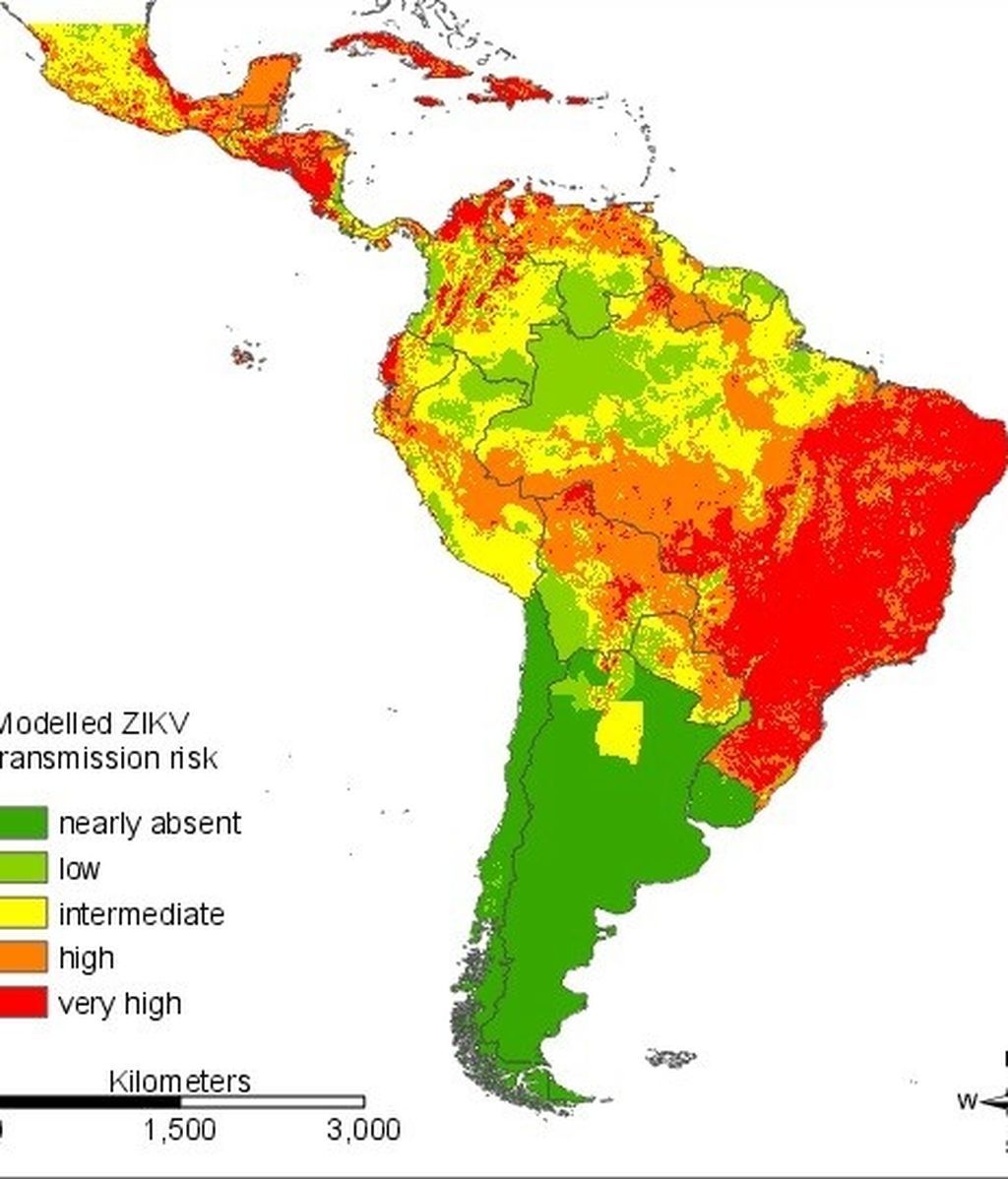 zika mapa