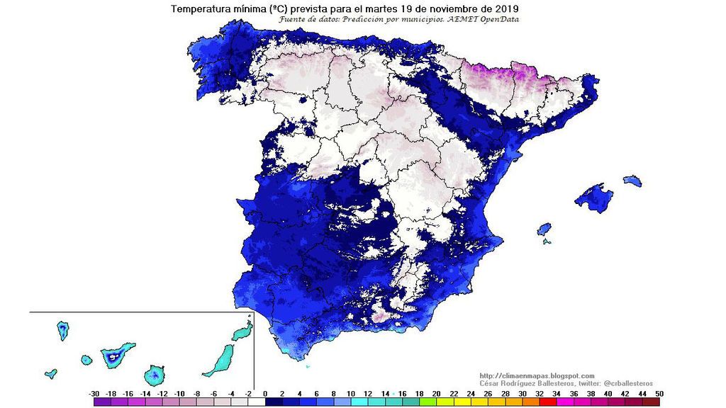 temp minima martes