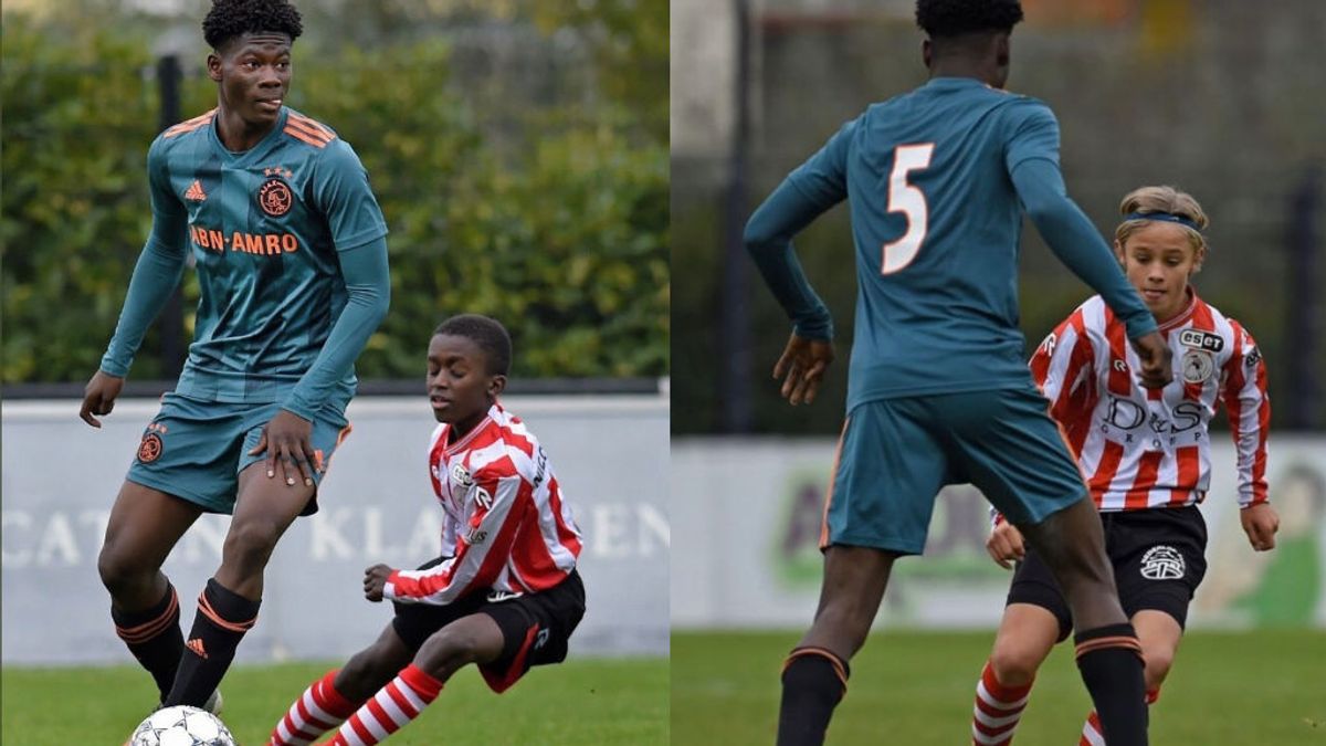 14 años y 1.90 metros: David Easmon, el joven central sub-15 que promete en el Ajax 14 años y 1.90 metros: David Easmon, el joven central sub-15 que promete en el Ajax