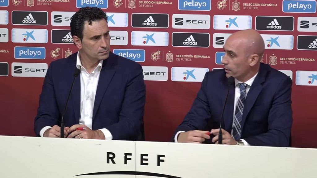 Rubiales anuncia que Luis Enrique vuelve a ser el seleccionador de 'La Roja' y habla de la salida de Robert Moreno
