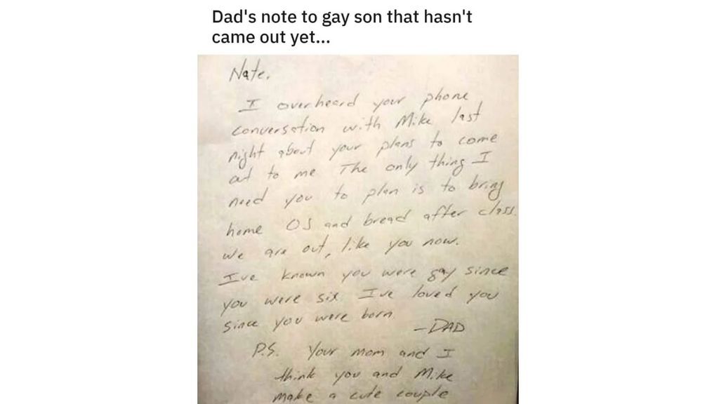 nota padre gay