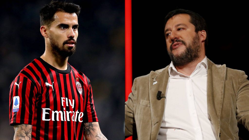 Suso se engancha con el líder de extrema derecha italiano Matteo Salvini: "Administra mejor el país" Suso se engancha con el líder de extrema derecha italiano Matteo Salvini: "Administra mejor el país"