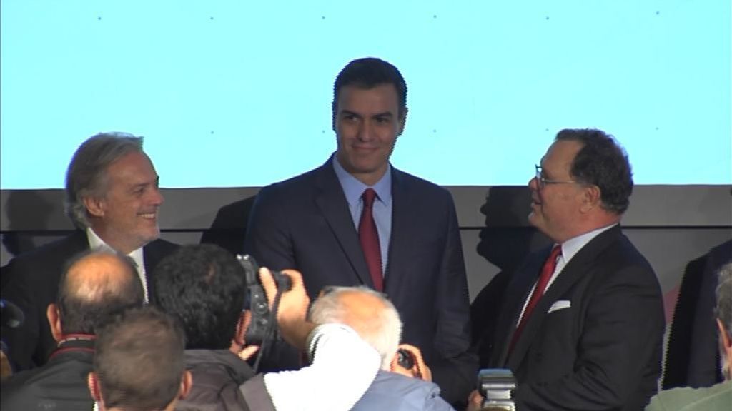 Pedro Sánchez, en su primer acto público tras la sentencia de los ERE Pedro Sánchez, en su primer acto público tras la sentencia de los ERE