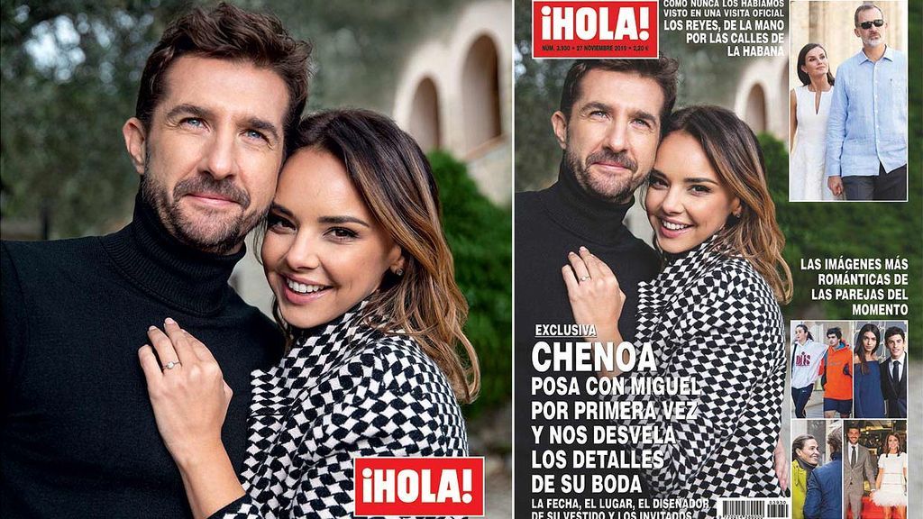 Cheno y Miguel posan por primera vez y desvelan los detalles de su boda