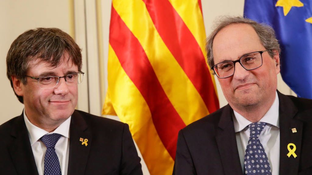 Torra y Puigdemont se reúnen en Waterloo Torra y Puigdemont se reúnen en Waterloo