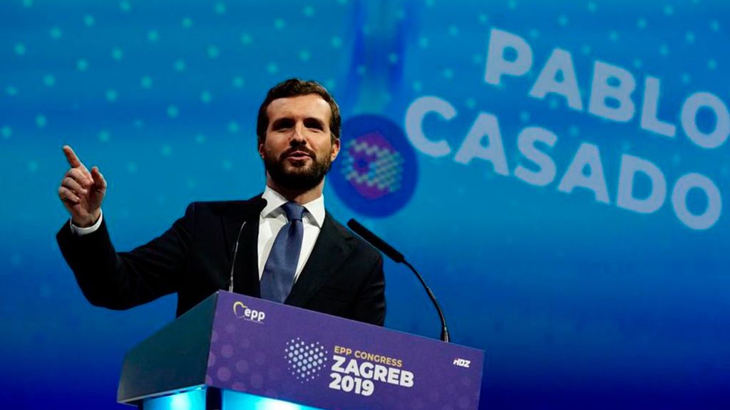 Casado se compromete a no 'voxizarse' ante sus socios europeos Casado se compromete a no 'voxizarse' ante sus socios europeos