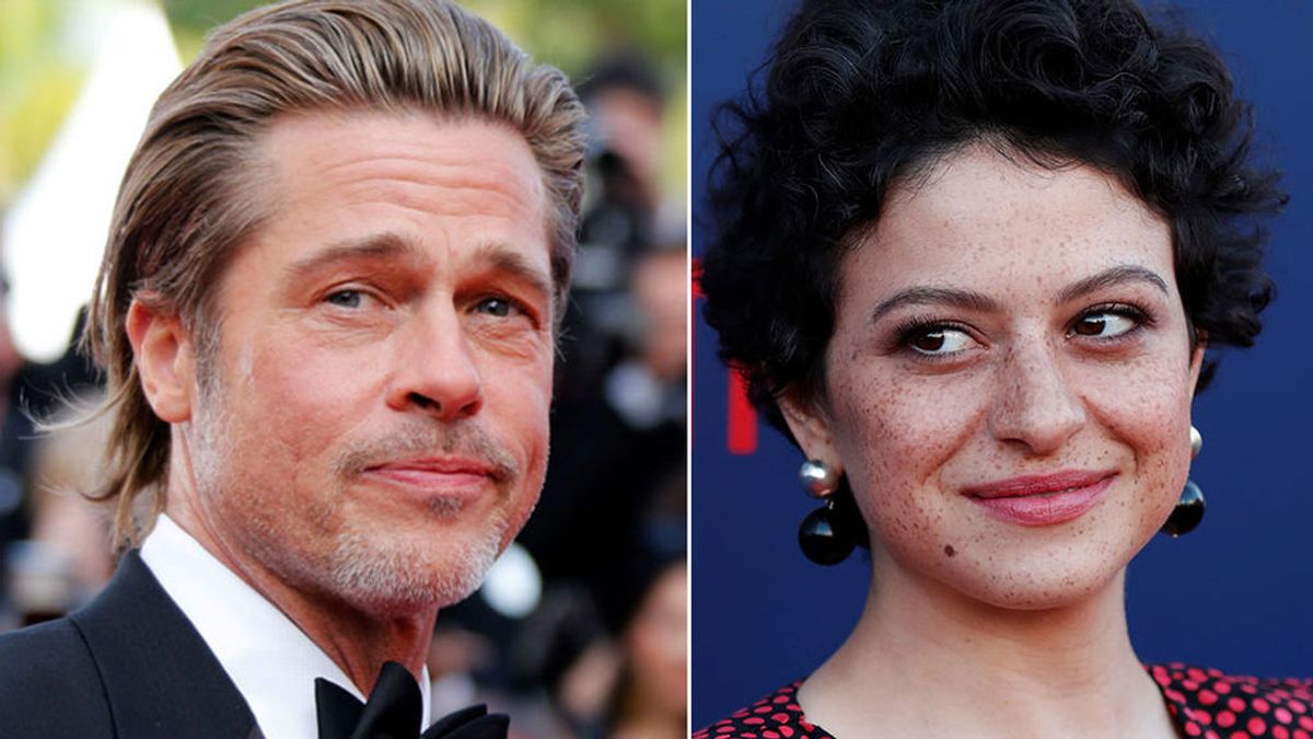 Brad Pitt Alia Shawkat Brad Pitt Alia Shawkat