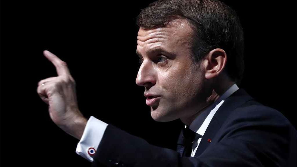 Macron en los zapatos del general De Gaulle Macron en los zapatos del general De Gaulle