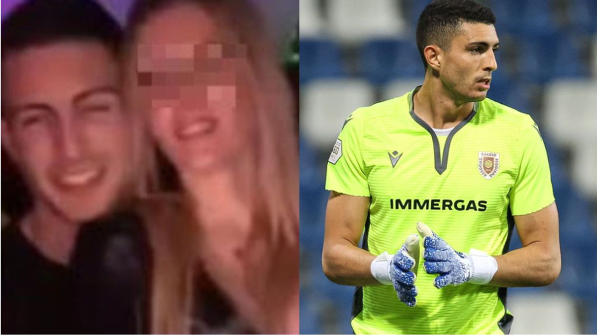 El vídeo de  Voltolini, portero italiano, practicando sexo en un baño se hace viral en  WhatsApp : su club le ha apartado del equipo