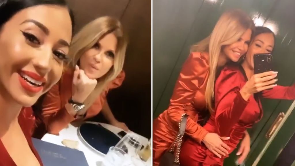 Aurah Ruiz ‘GH’ celebra su cumpleaños con Makoke y ambas coinciden en el vestido