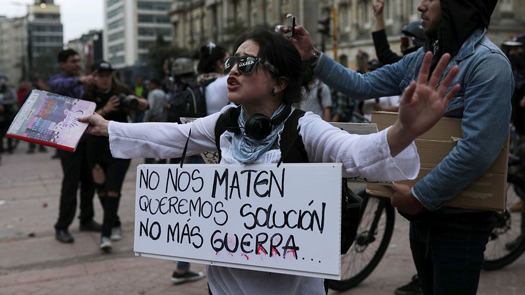 Las manifestaciones continúan en Colombia pese a la represión policial - NIUS