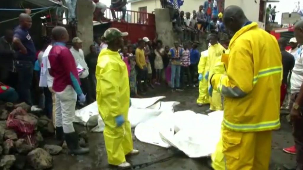 Al menos 26 muertos al estrellarse un avión en el Congo