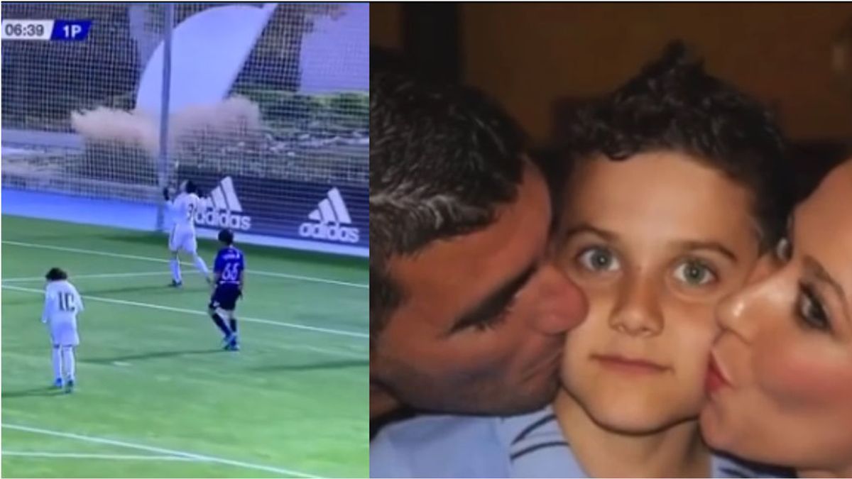 El hijo de Reyes le vuelve a dedicar un gol a su padre: "Va por ti papá"