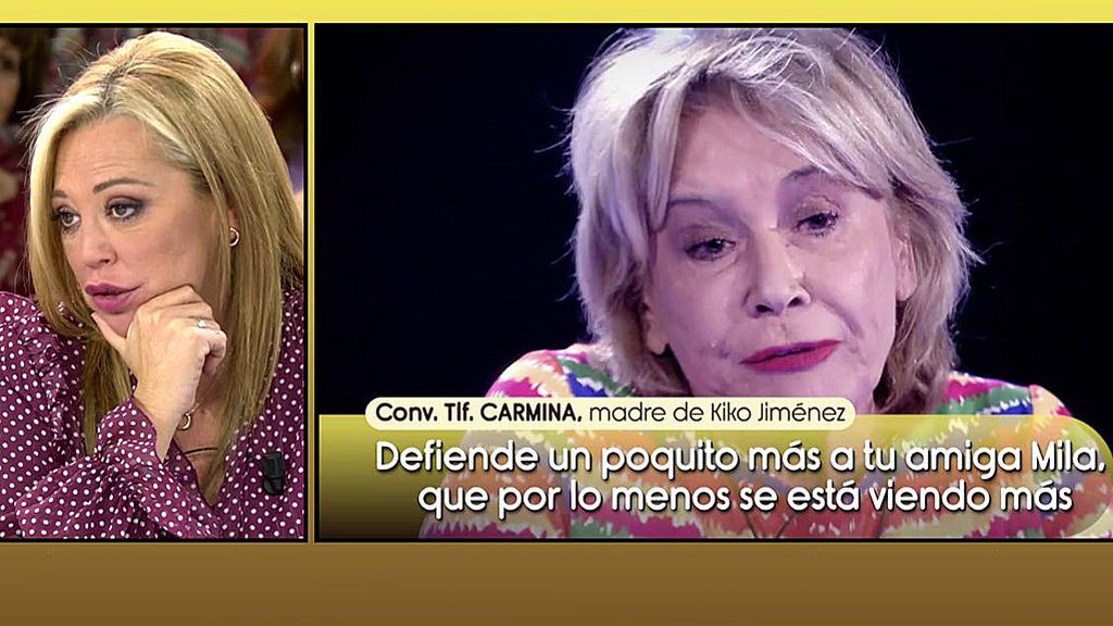La madre de Kiko Jiménez carga contra Belén Esteban