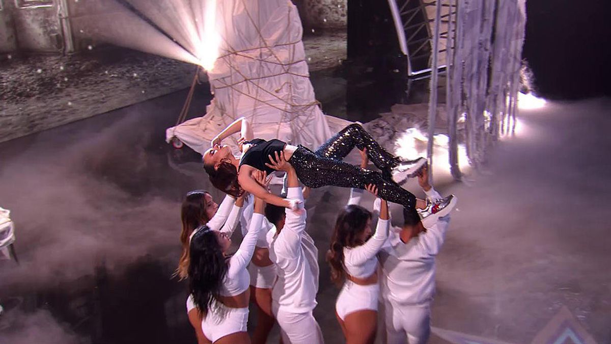 La Jazzy más rompedora en la semifinal de 'Got Talent': pasa del lírico al pop 'volando'