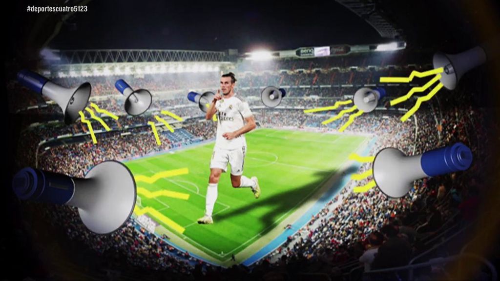 Bale soportó hasta 120 decibelios tras la pitada del Bernabéu: los mismos que en una discoteca
