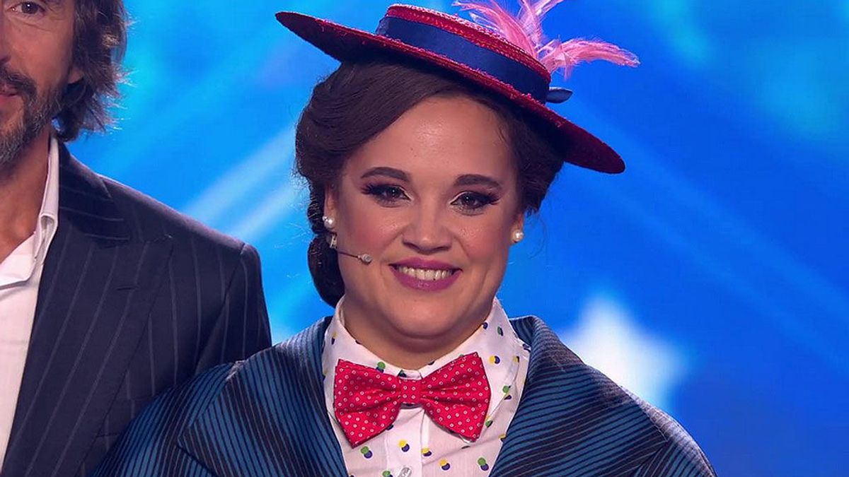 Laura Gonz, de la Sirenita a Mary Poppins en la semifinal de ‘Got Talent’