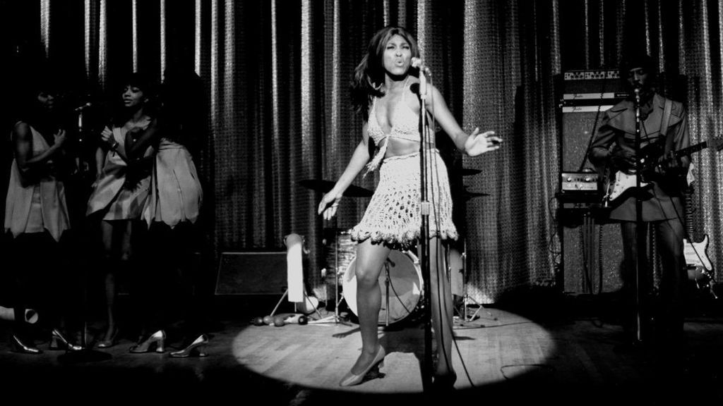 Actuación de Tina Turner en Las Vegas en 1970
