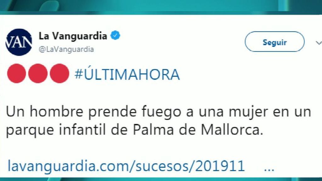 Una mujer es quemada por su pareja en Mallorca