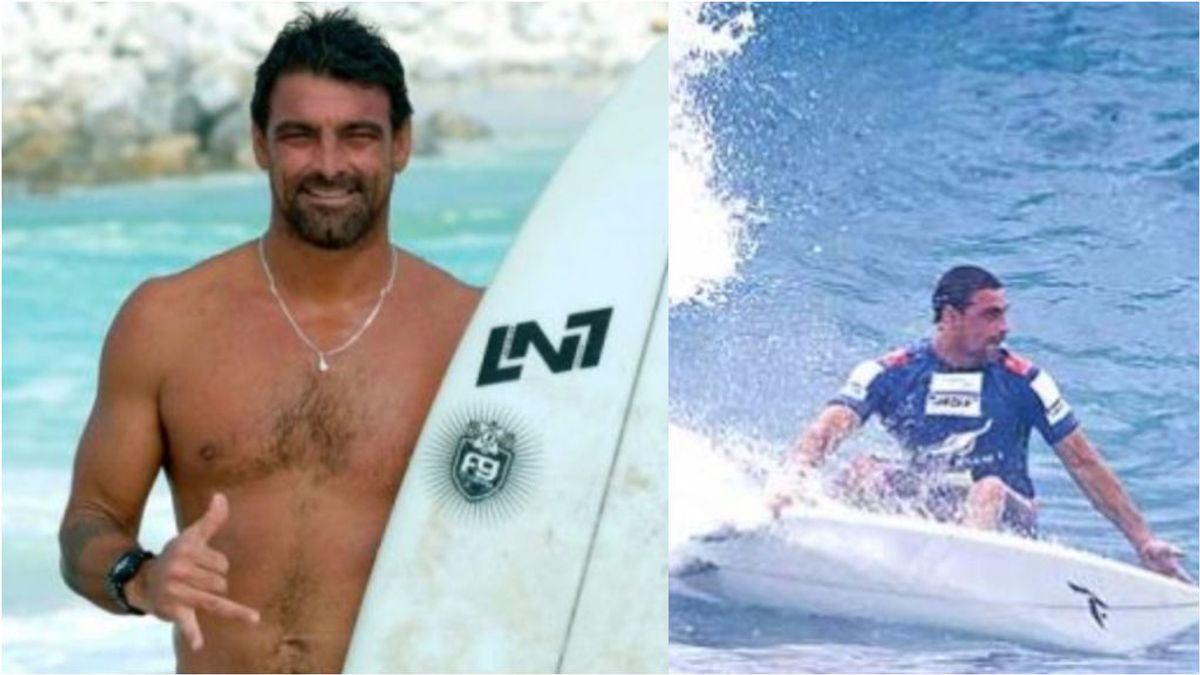 Conmoción en el mundo del surf con el fallecimiento del bicampeón Leo Neves por 'muerte súbita' durante un torneo