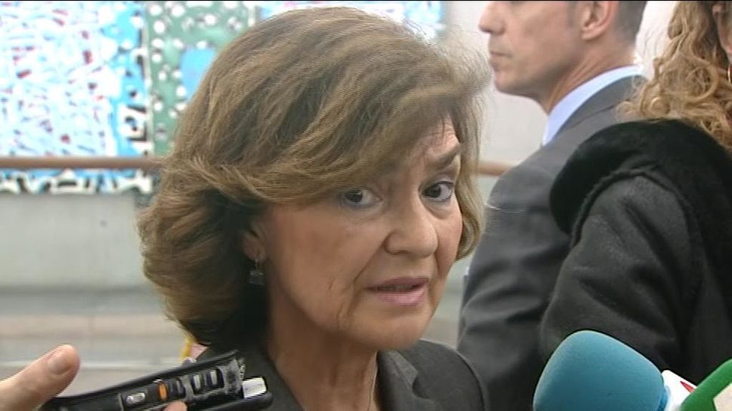 Carmen Calvo , vicepresidenta del Gobierno Carmen Calvo , vicepresidenta del Gobierno