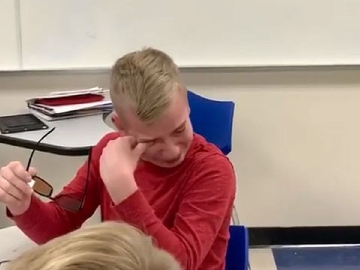 La reacción de un niño daltónico al ver los colores por primera vez gracias  a unas gafas