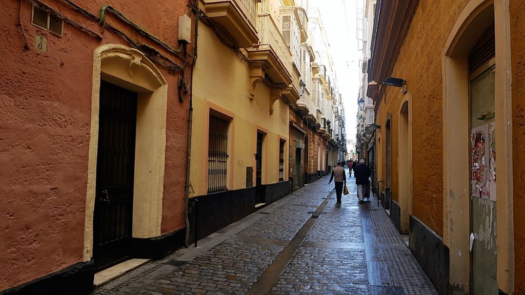 Vista de la calle Sagasta