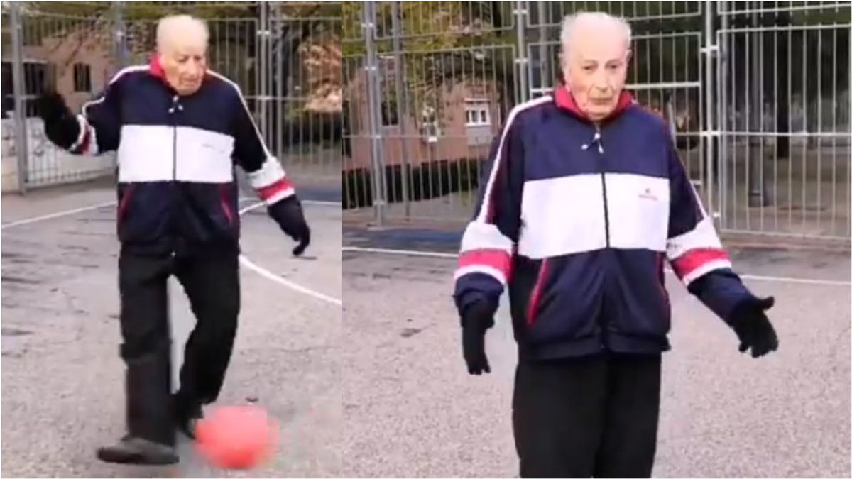 La historia de Satur, el jugador de fútbol vallecano de 89 años: "Si uno no es equilibrado, acaba arrugado"