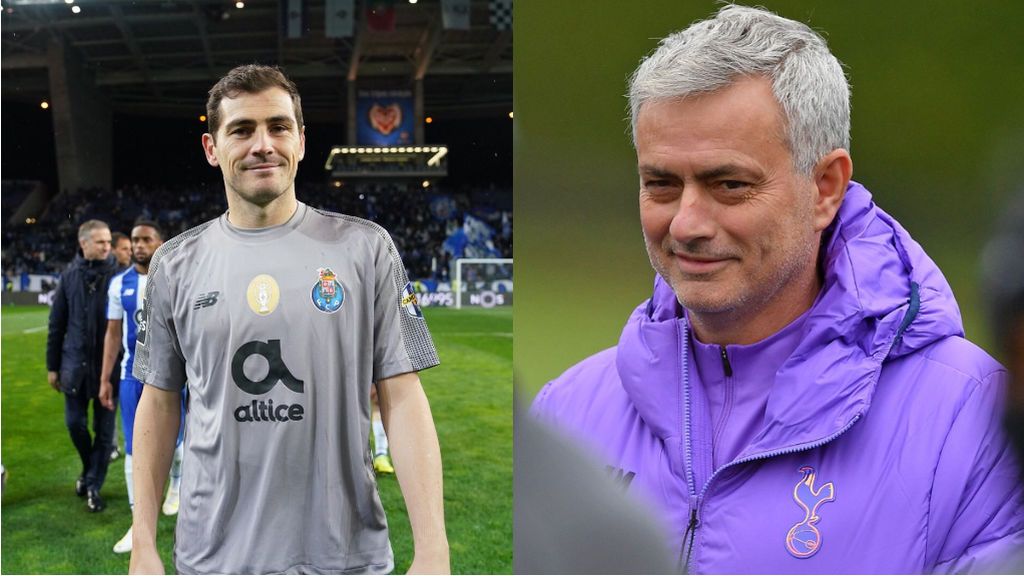 El guiño de Casillas a Mourinho tras su estreno con el Tottenham en la Champions: "Buenas decisiones"