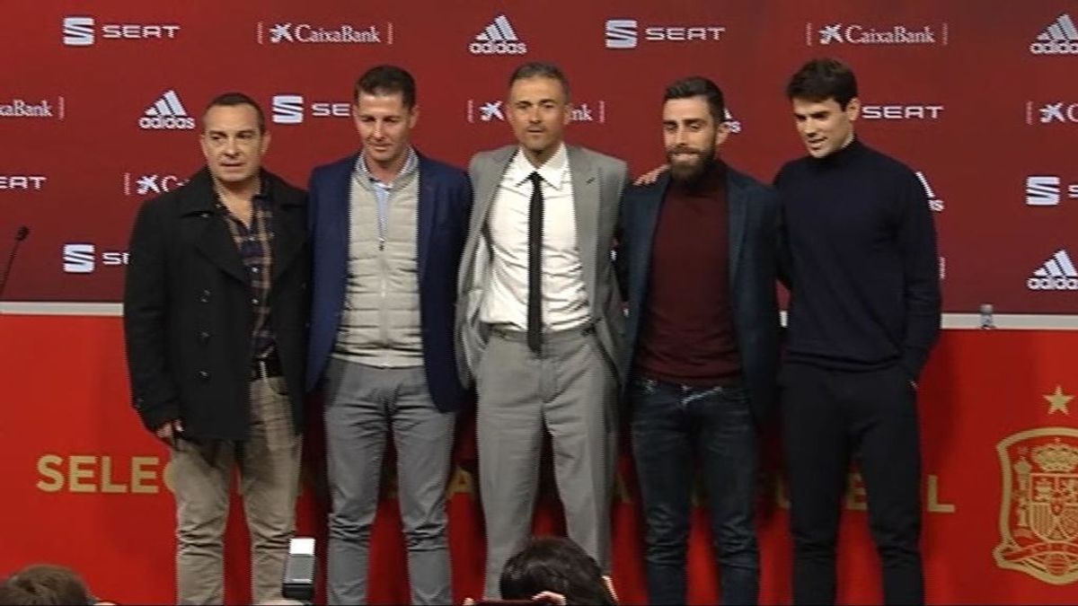 En directo: rueda de prensa de Luis Enrique en su polémico regreso a la selección En directo: rueda de prensa de Luis Enrique en su polémico regreso a la selección