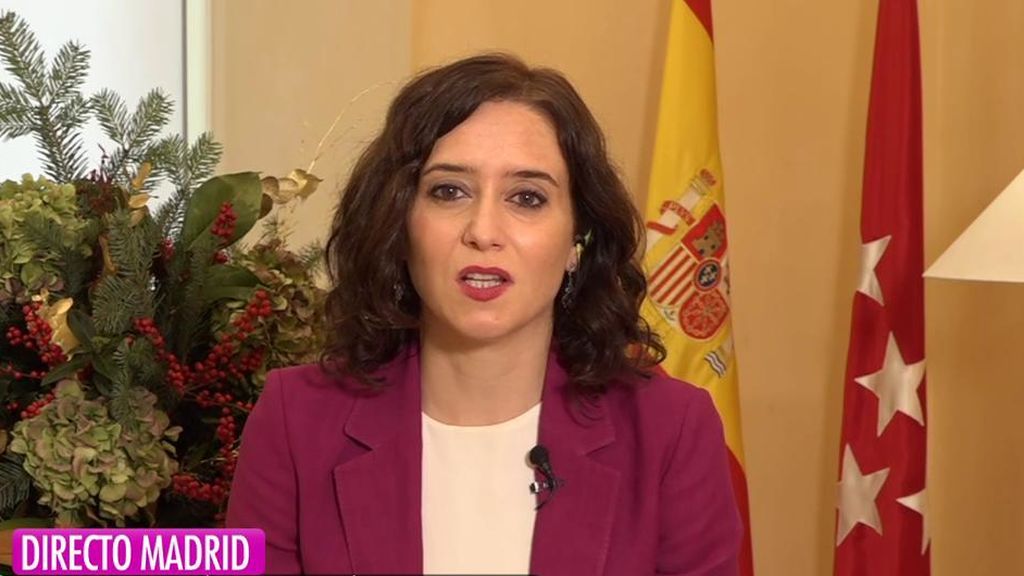 Isabel Díaz Ayuso habla de los pactos del PSOE para llegar al gobierno