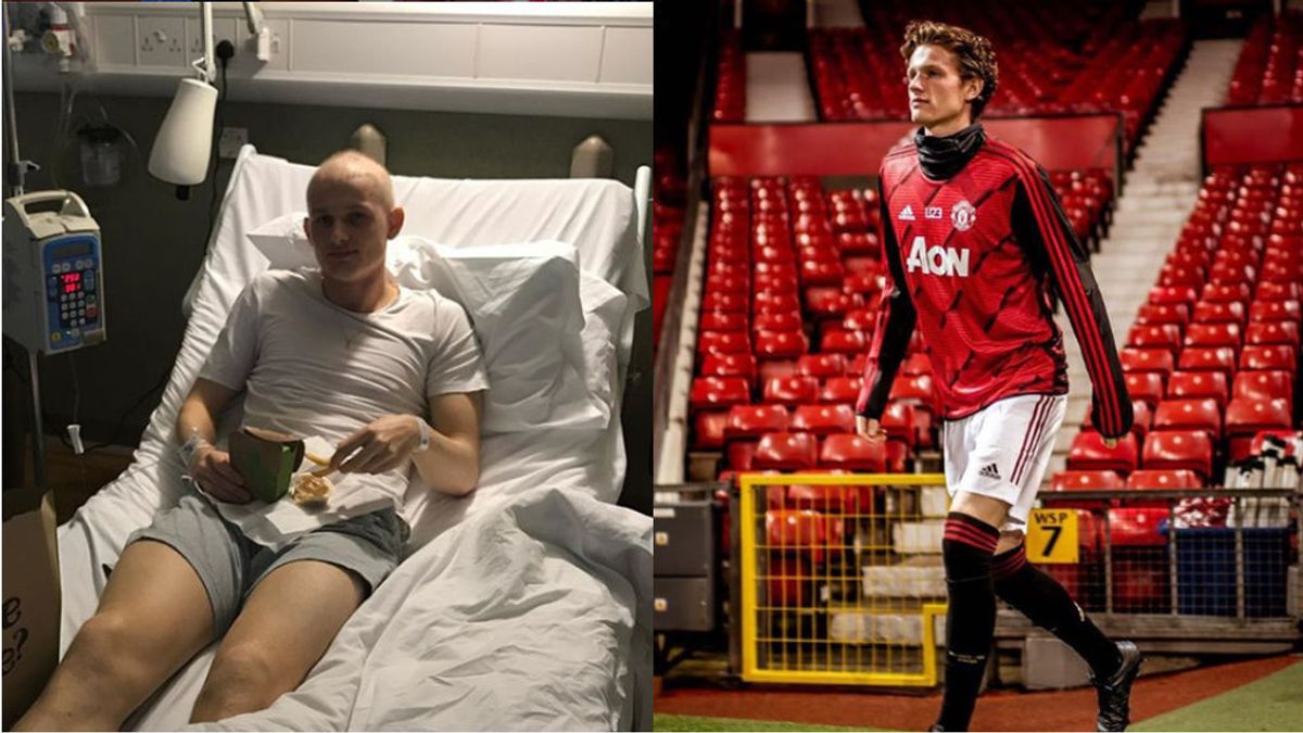 La historia de la promesa del Manchester United: podría debutar con el primer equipo después de superar un cáncer