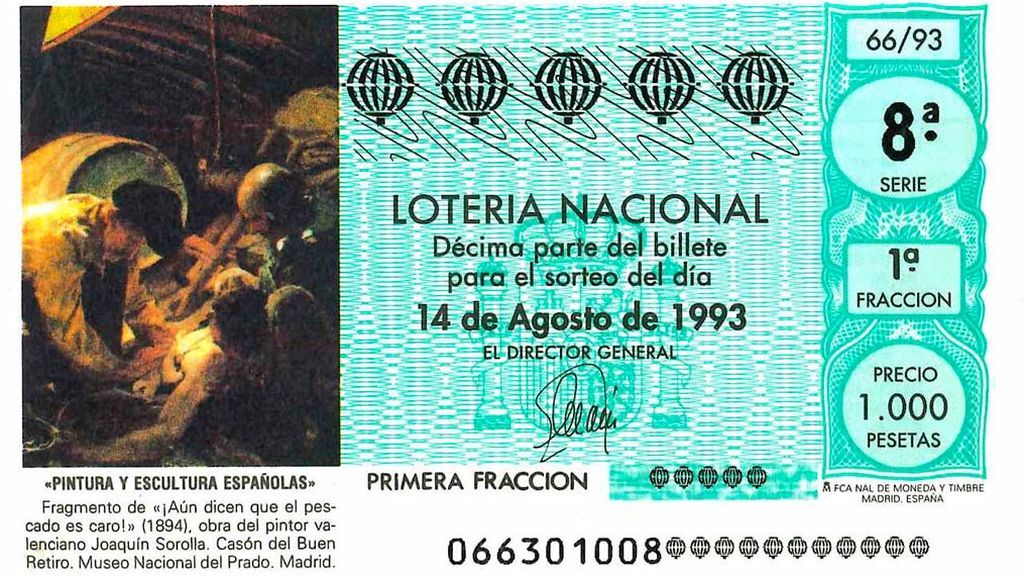 Los cuadros del Prado que inspiraron décimos de lotería