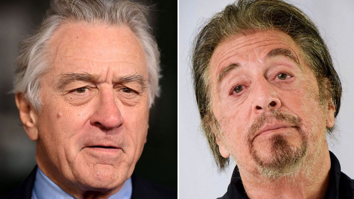 Robert de Niro y Al Pacino Robert de Niro y Al Pacino
